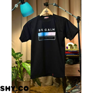 Casual Original BE CALM T-Shirt For Men And Women - Busy Sunday Apparel