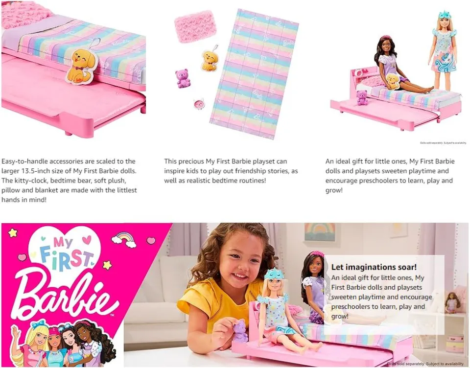 Barbie Furniture My First Barbie Doll For Toddlers First Barbie