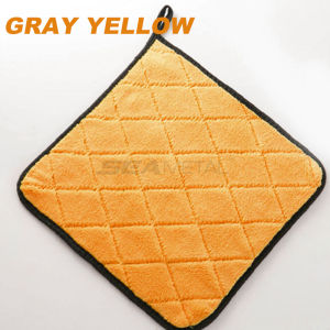 SEAMETAL Car Microfiber Cleaning Towel 800GSM Ultrasoft Polishing Waxing Super Absorbent One-time Drying Auto Detail Clean Towel