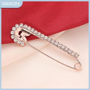 【SHANGZE4】 10Pcs Lớn An Toàn Pins 2 Inch Trang Trí Rhinestone Trâm Phụ Nữ Trâm Pins Cho Quần Áo Váy Áo Len Khăn Ve Áo Hat