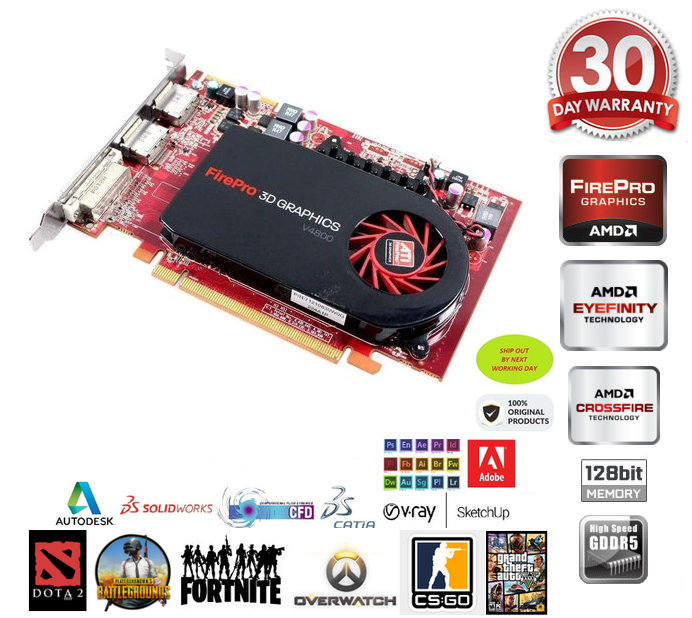V3800 Ati Firepro V Firegl V Specs ATI FirePro V3800 512MB DP-DVI