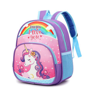 Sanrio Student Schoolbag Cartoon Kuromi Melody Waterproof Large Capacity Burden-Reducing Cartoon School Bag for Primary School Students Grades 1-6