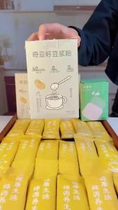 【High Protein Breakfast Drink】 Soy Milk Powder In Individual Sachets Soy Milk Powder/Chia /Protein Drink/Breakfast Instant