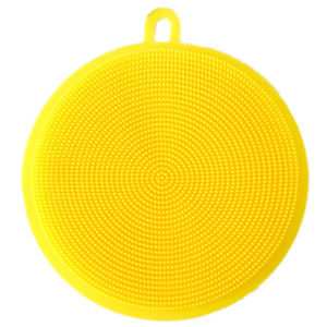 Miếng Rửa Bát Silicon Tiện DụngMiếng Rửa Chén Silicon Có Quai Treo-HAUSE