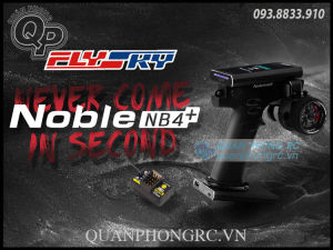 Tay Điều Khiển Flysky Noble NB4+ 8CH AFHDS 3 Transmitter (Kèm FGr4B)