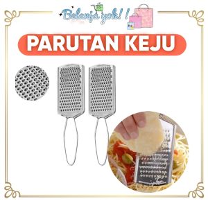BY694 Parutan Keju Kentang Cheese Peeler Coklat Grater Parutan Stainless Steel