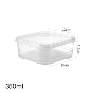 Microwave Safe Food Storage Containers BPAFree Freezer & Heat Resistant Leakproof Meal Boxes with Lids PP5 Food Box