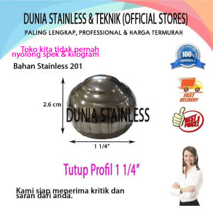 Tutup Profil 1 1/4"