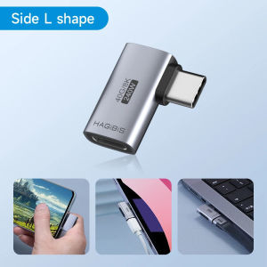HAGIBIS Converter USB4 Type-C 240W 8K 60Hz 40Gbps Thunderbolt Adapter