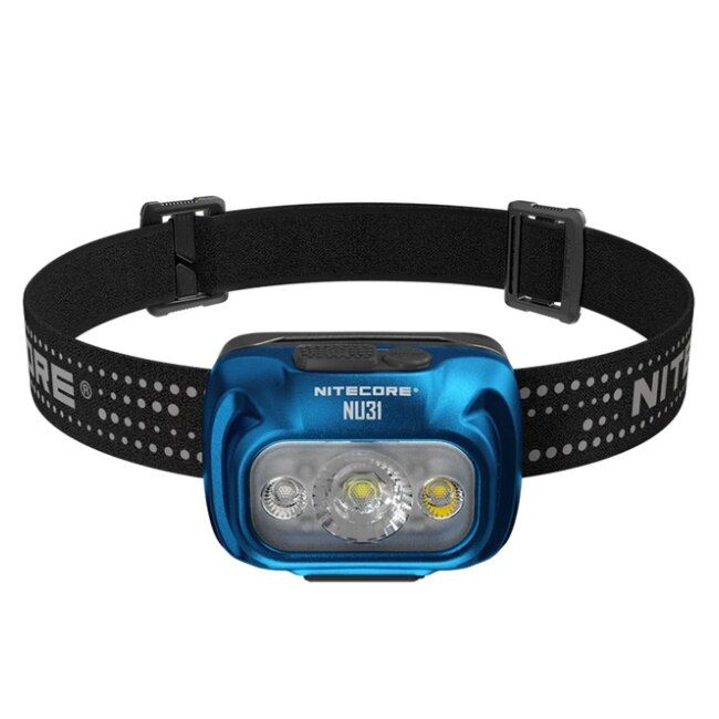 NCNU31B - Lampe Frontale NITECORE NU31 Bleue 550 Lumens | Vente de