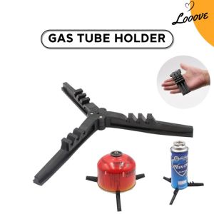 Tripod Penyangga Tabung Gas Portable & Canister - Gas Tube Holder