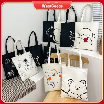 Shop Canvas Tote Bags With Inner Pockets with great discounts and prices online Sep 2024 Lazada Philippines