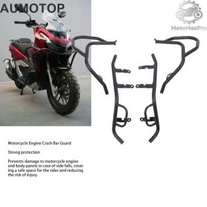 AUMOTOP Bảo vệ cản trước động cơ xe máy Thanh va chạm Bảo vệ khung bảo vệ động cơ xe máy Khung chắc chắn Dễ dàng cài đặt Khả năng thích ứng cao Chắc chắn cho ADV160 2021 đến 2024