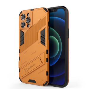 CrashStar Armor Hard Shockproof Phone Case With Folding Dual-purpose Stand For iPhone 15 14 13 12 11 Pro Max Mini XS XR X 8 7 6 6S Plus + SE 2020 Cool Anti-fall Phone Casing Cover With Full Cover Lens Camera Protection
