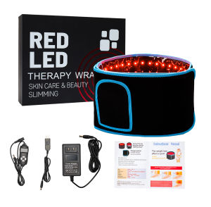 NEW 660nm/850nm Led Red Infrared Light Therapy Belt For Burning Fat Slimming Relieving Pain Full Body Relief Warm Pad