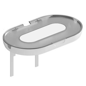 Waterproof Plastic Outlet Shelf Easy to Install without Drilling Sockets Organizers for Kitchens Bathrooms and Bedrooms