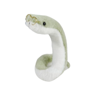 SUN ME Plush Year of The Snake Plush Toy Little Snake Wrap Around Arm Snake Stuffed Plush Doll Kids Accompany Dolls Soft Snake Animal Doll Children Gift