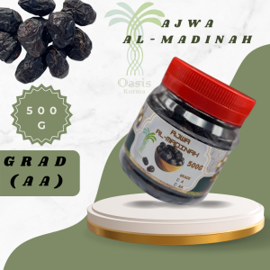 Oasis Kurma Ajwa AL Madinah Dates - 500g/1kg