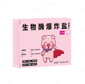 luoaa01 Biological Enzyme Oxygen Decontamination Effervescent Tablets Whitening Laundry Powder