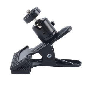Clamp Jepit Ukuran 1/4 Clamp Penjepit With Ball Head Holder Mount Clip Multifungsi