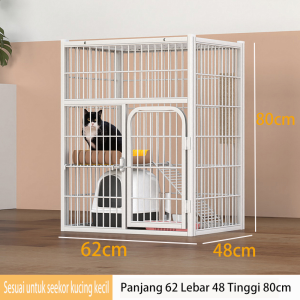 Sangkar Kucing Besar Cat Cage Large sangkar kucing 2/3/4 tingkat 一体式猫笼 cat villa 超大猫笼