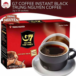 G7 Coffee Instant Black Trung Nguyen Vietnamese (2g x 15 sachets)