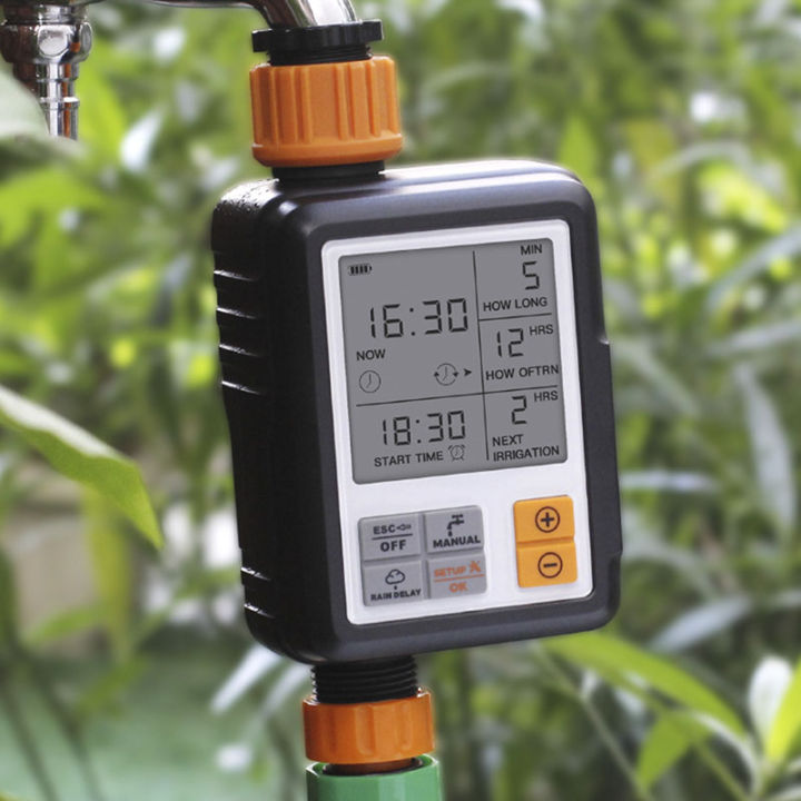 Automatic Irrigation Water Timer Lcd Screen Sprinkler Controller ...