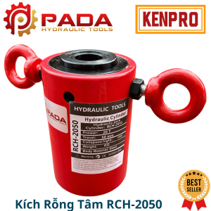 Con Đội Kích Thủy Lực Rỗng Tâm PADA RCH-2050 - Đường Kính Lỗ Rỗng 28mm - Bảo Hành 6 Tháng