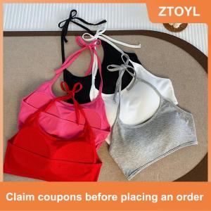 【ZTOYL】 เสื้อชั้นในเกาะอกเซ็กซี่สำหรับผู้หญิงเสื้อชั้นในสตรีทแวร์เสื้อกล้ามลำลอง