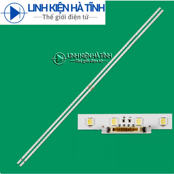 Bộ THANH LED TIVI SAMSUNG QA65Q65RAK QN65Q60RAF QN65Q6DRA QE65Q67RAT 65Q60 65Q65 MỚI gồm 2 thanh led
