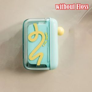 RANG Automatic Ejectable Floss Dispenser Oral Care without Floss Disposable Flossing Sticks Portable Floss Organiser