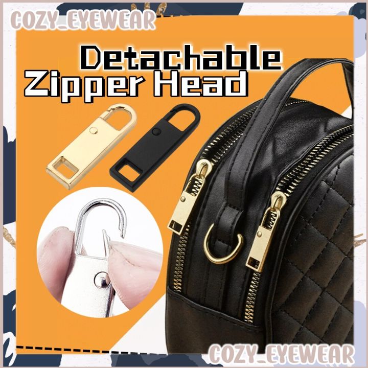(1 PCS) Detachable Metal Zipper Fixer Zipper Head Repair Replacement