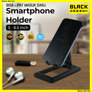 Smartphone Phone Holder Dudukan HP Meja Portable Foldable Stand Bracket Dapat Di Lipat Tinggikan Bisa Untuk Tab Tablet Ipad Universal