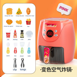 New Simulated Kids Kitchen Air Fryer Toy with Play Food Toddler Toys Set Baby Kitchen Cooking Playset For Girl Boy Gift