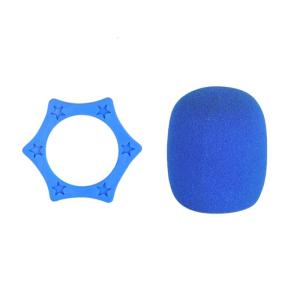 Microphone Sponge Cover Antiskid Device Set for Reliabledly Defense Against Wear and Tear in Multiple Use Windscreen