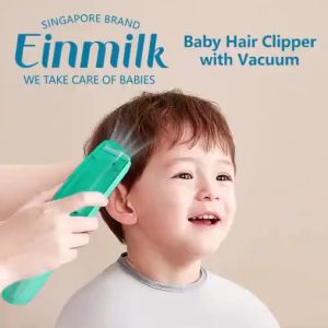 *MISUTA New 2 in1 Electric Baby Children Hair Trimmer    With Suction Waterproof Rechargeable Automatic Hair Cut Clipper