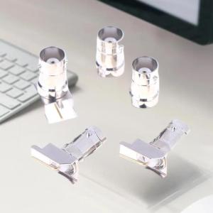 💞【Special price】💖Muya 5 10 20PCS 50 Q9 BNC Female Right Angle 90 Degree Plug Solder Cup PCB Nickel Plated Brass RF Coaxial Adapters