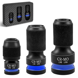 CHLOCH Phát hành nhanh Bộ chuyển đổi Impact Hex Độ đồng tâm cao Được rèn chính xác Bộ chuyển đổi mũi vặn vít  Bộ chuyển đổi ổ cắm lục giác Phụ kiện hộp dụng cụ