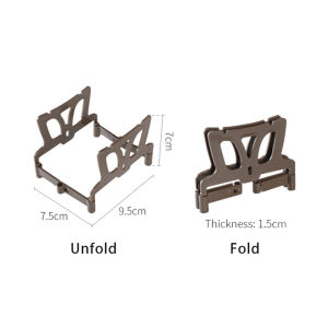 Vision 1Pc Foldable Filter Paper Holder for Hand Drip Coffee Adjustable Support Stand for Pour Over Coffee Portable Filters Coffee Drip Bag Holder Coffee Filter Paper Bags Holder