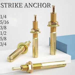 (5PCS) M6 M8 M10 M12/Strike Anchor/ Concrete Anchor/Expansion Bolt/Hammer Strike Pin Drive