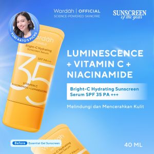 Wardah UV Shield Bright C-Hydrating Sunscreen Serum SPF 35 PA-Skincare