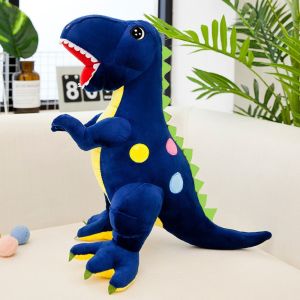 MMLUCK Trẻ em Quà Tặng Phim hoạt hình Thoải mái Đệm Quà Tặng sinh nhật Trẻ em Trang Trí Nội Thất Nhà Đệm Ngủ Trưa văn phòng Gối Trang Trí giường Khủng long Đồ Chơi Nhồi Bông Tyrannosaurus Rex Sang Trọng Đồ Chơi Khủng long Con Búp Bê Sang Trọng