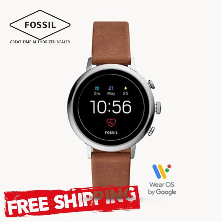 Fossil Smart Watch FTW6014J Gen Smartwatch Venture HR Brown