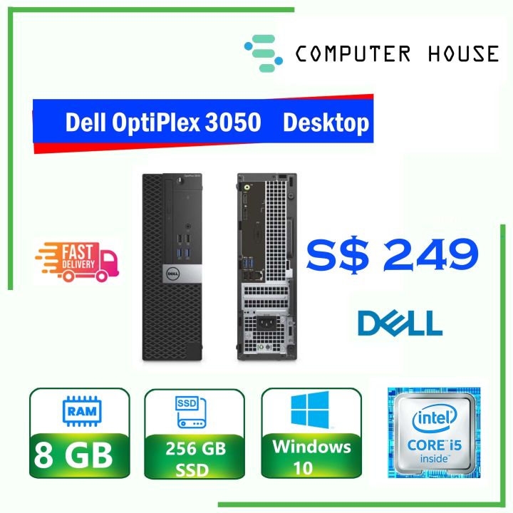 Dell OptiPlex 3050 Desktop (refurbished) | Intel Core i5-6th Gen | 8GB ...