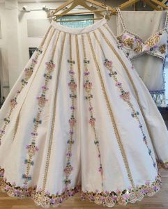 [PRE-ORDER] SEMISTITCHED LEHANGA CHOLI {ETA:2026-12-31}