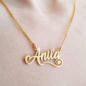 Kalung Nama Anak Anti Luntur Bisa Request Nama Sendiri