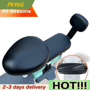 PkYeG PU Electric Bicycle Seat Cover Battery Car Bicycle Universal Seat Cover Sun Protection Breathable Soft And Comfortable