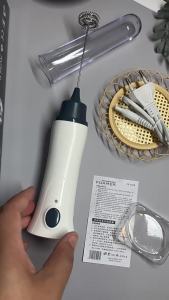 AE220V Rechargeable Automatic Egg Beater Electric Household Small Electric Egg Beater Mixer Milk Frother