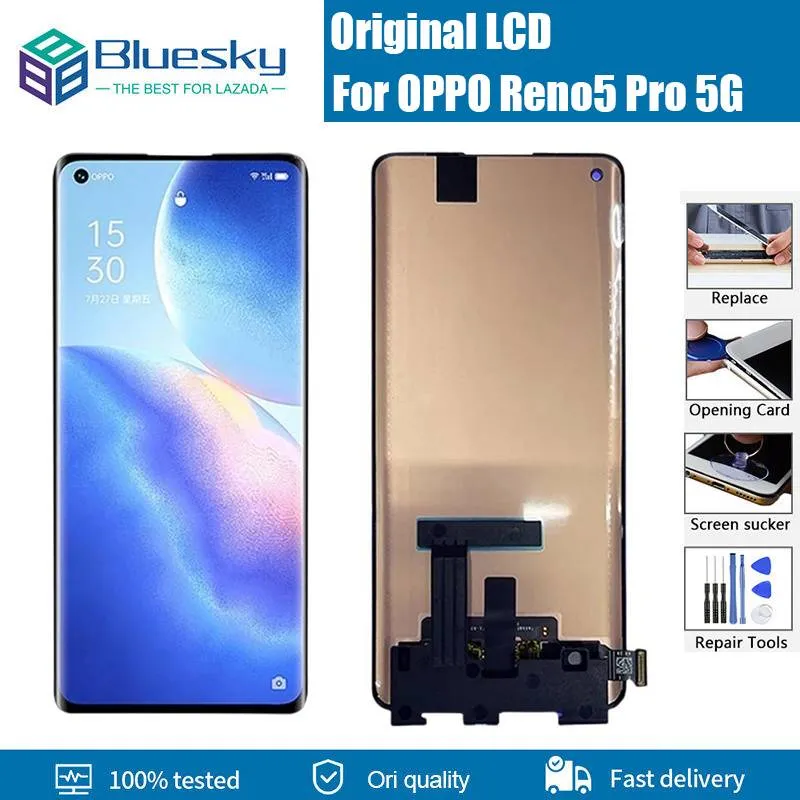 Bluesky 100% Original For Oppo Reno5 Pro 5G LCD Display Screen+