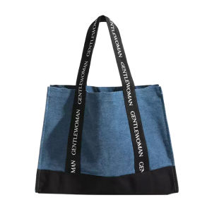 TOTE BAG WANITA / TAS KANVAS / TOTE FASHION GENTLE WOM4N BKK / GW 05